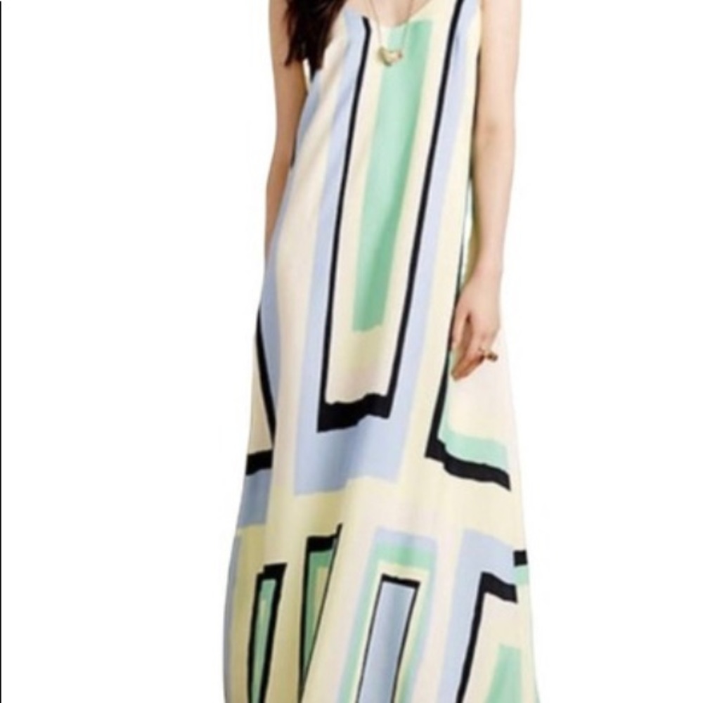 Anthropologie maxi dress